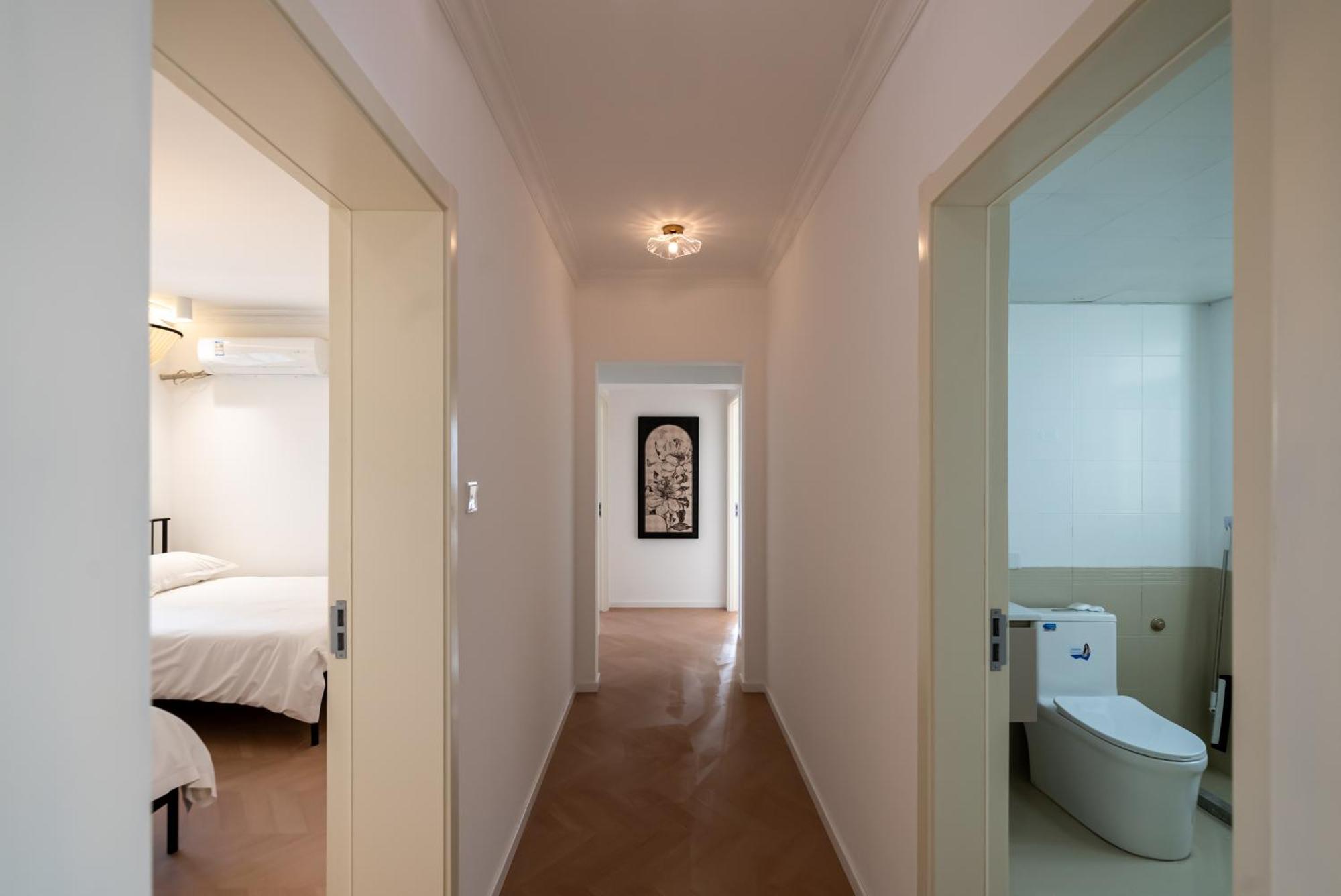 Shanghai Yi Du B&B -Family - Friendly Suite Close To People'S Square And Subway Buitenkant foto