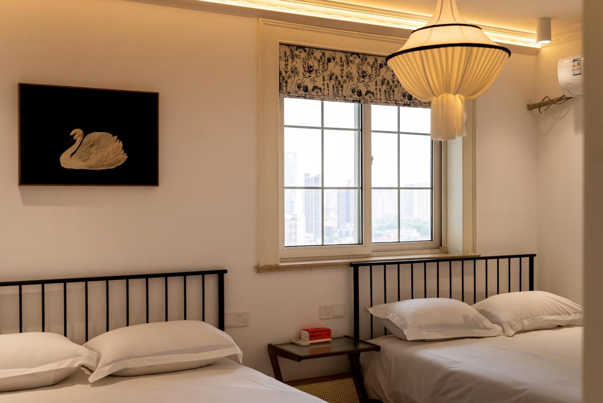 Shanghai Yi Du B&B -Family - Friendly Suite Close To People'S Square And Subway Buitenkant foto