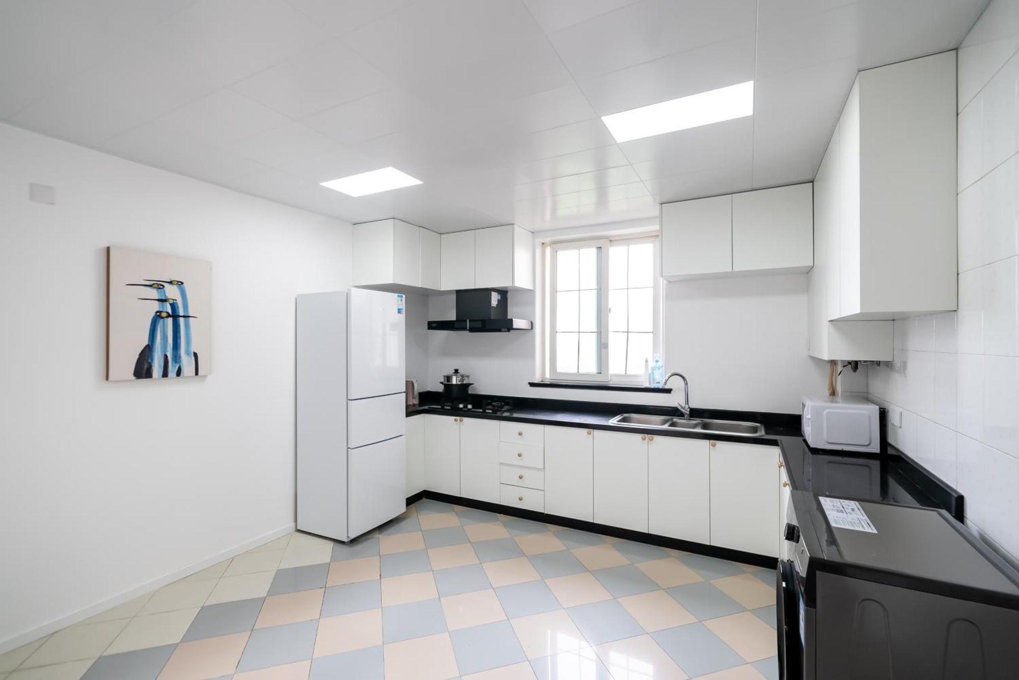 Shanghai Yi Du B&B -Family - Friendly Suite Close To People'S Square And Subway Buitenkant foto